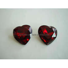 Кристаллический стеклянный камень Heart Shaped (DZ-3005)